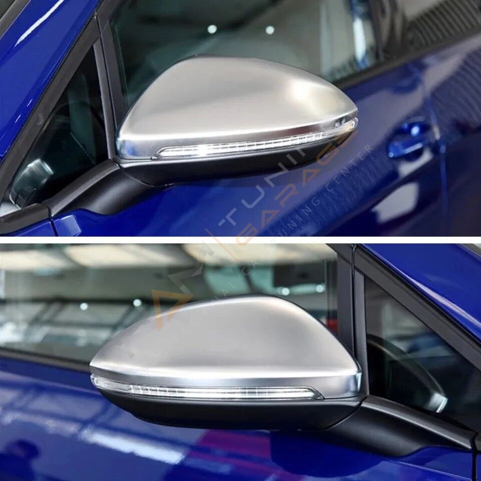 Golf 7 - 7,5 R Line Mat Krom Ayna Kapağı - 2012-2020