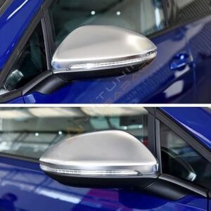 Golf 7 - 7,5 R Line Mat Krom Ayna Kapağı - 2012-2020