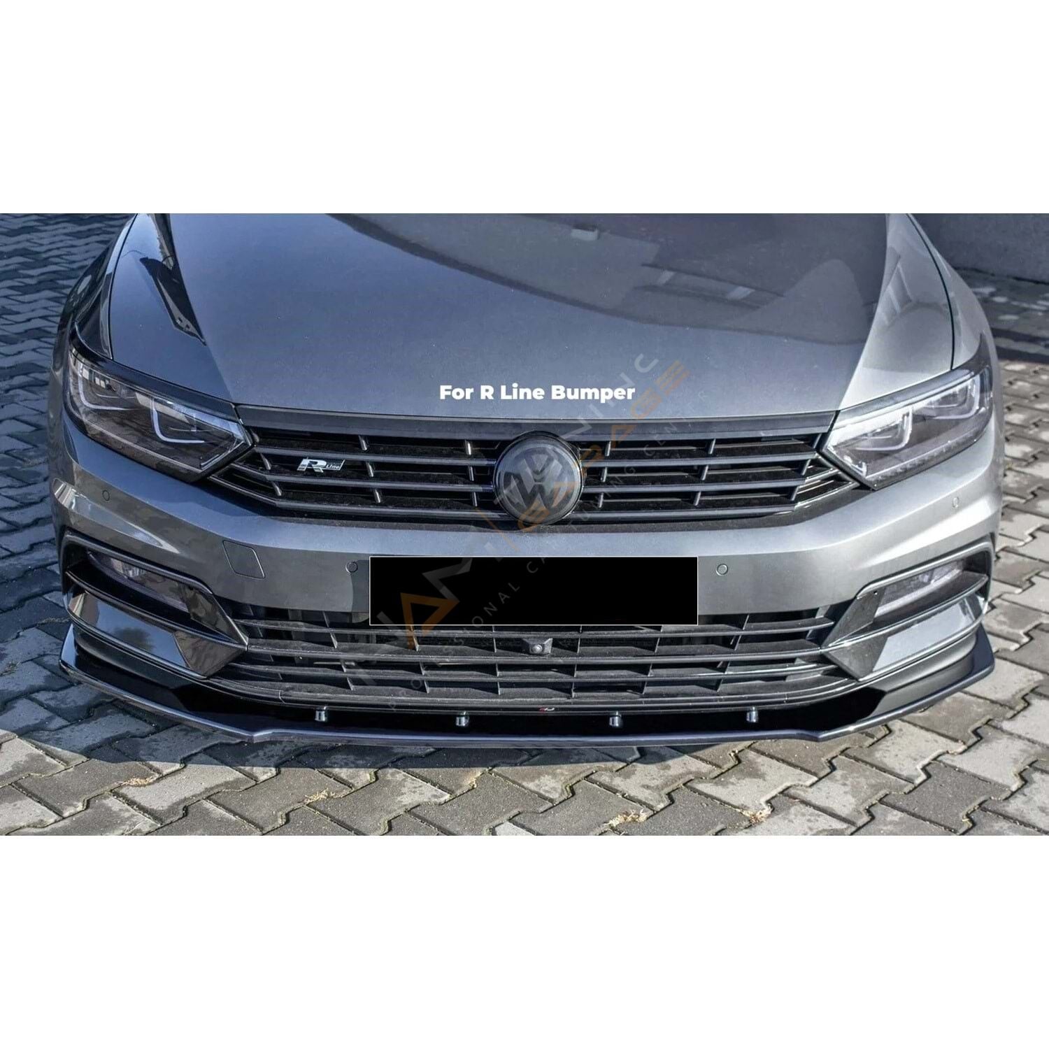 Passat B8 Ön Tampon Lipi Maxtone Parlak Siyah