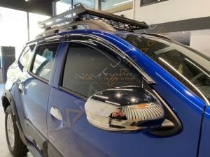Dacia Duster Ayna Kapağı 2018+ Plastik Krom