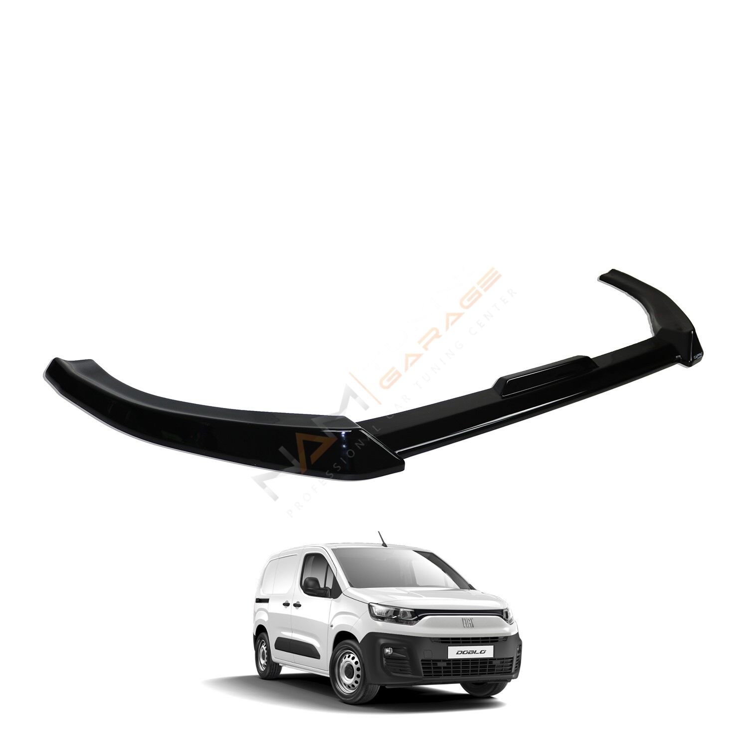 Fiat Doblo Ön Tampon Altı Lip Parlak Siyah 2023+ Uyumlu