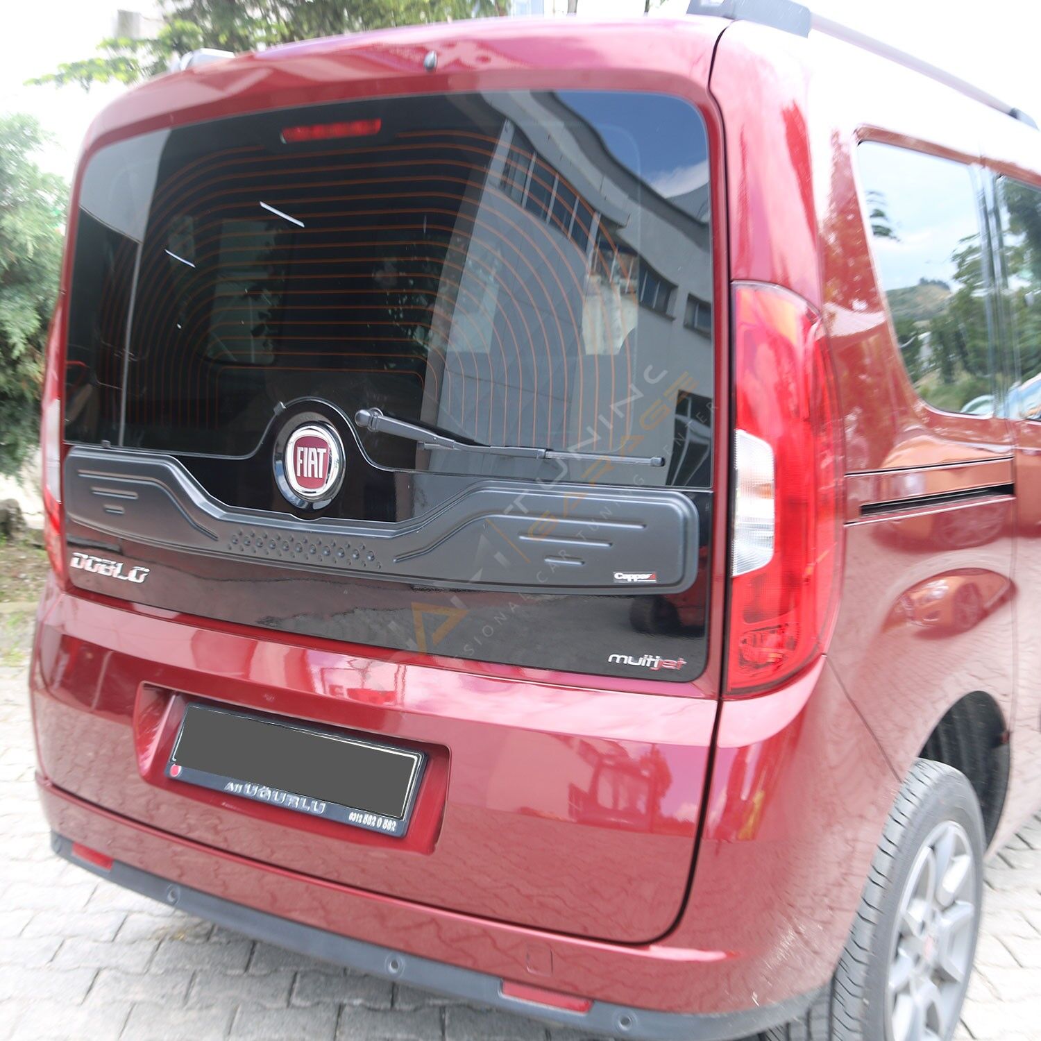 Fiat Doblo Bagaj Kapağı Dodik 2010-2015 Arası Uyumlu Bagaj Kaplama