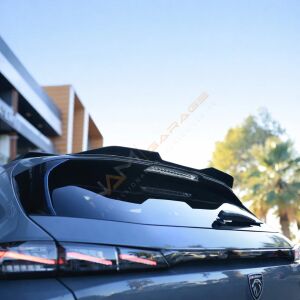 Peugeot 308 Spoiler Parlak Siyah Spoyler 2022 ve üzeri uyumlu