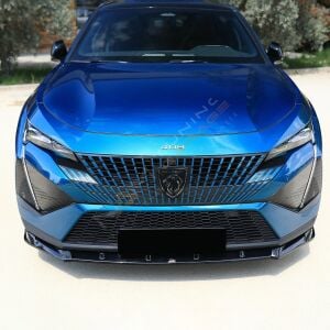 Peugeot 408 Ön Tampon Lipi Parlak Siyah 2023-2026 arası uyumlu
