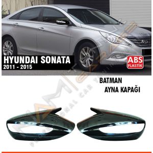 Hyundai Sonata Batman Yarasa Ayna Kapağı Piano Black / 2011 - 2015