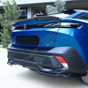 Peugeot 408 Bagaj Üstü Spoiler Parlak Siyah Spoyler 2023 2026 arası uyumlu