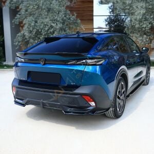 Peugeot 408 Bagaj Üstü Spoiler Parlak Siyah Spoyler 2023 2026 arası uyumlu