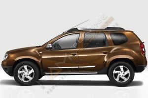 Dacia Duster Krom Yan Kapı Çıtası 2010-2017 Paslanmaz Çelik