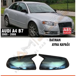 Audi A4 B7 Batman Yarasa Ayna Kapağı Piano Black / 2005 - 2008
