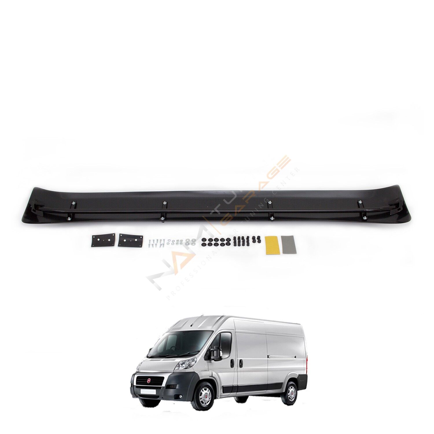 Fiat Ducato Ön Cam Güneşliği 2006-2014 Parlak Siyah