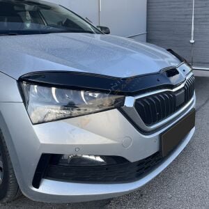 Skoda Scala Kaput Rüzgarlığı Koruması 2019 2023 arası Parlak Siyah