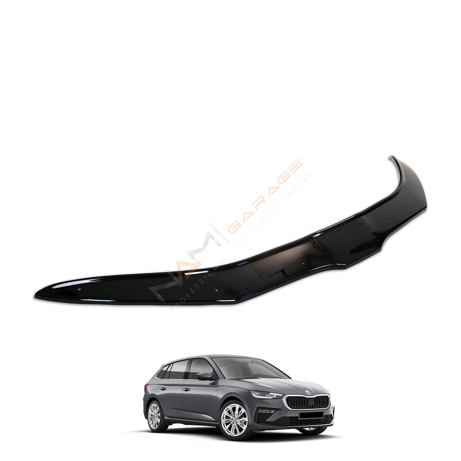 Skoda Scala Kaput Rüzgarlığı Koruması 2019 2023 arası Parlak Siyah