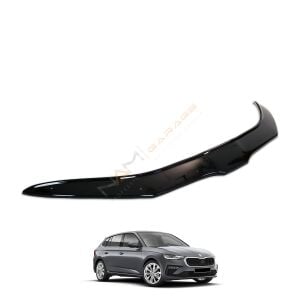 Skoda Scala Kaput Rüzgarlığı Koruması 2019 2023 arası Parlak Siyah