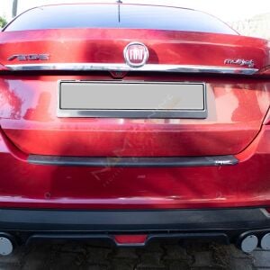 Fiat Egea Tampon Eşiği 2015+ Tampon Üstü Koruma Parlak / Mat Siyah