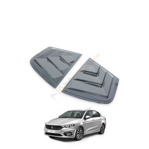 Fiat Egea Kelebek Cam Kaplama Vizör Plastik 2 Parça 2015+
