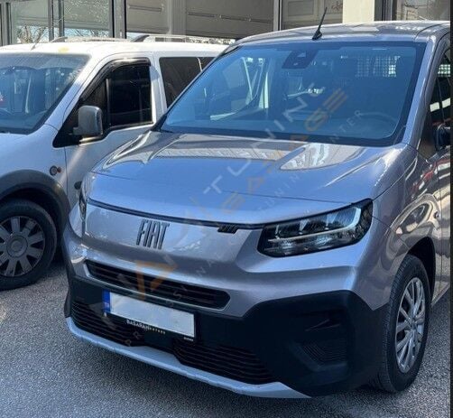Fiat Doblo Ön Tampon Difüzör Tampon Altı Ek Gri 2025 sonrası uyumlu