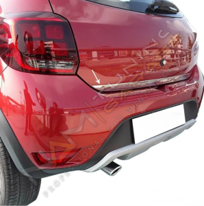 Dacia Sandero Krom Bagaj Alt Çıta 2008-2012 Paslanmaz Çelik