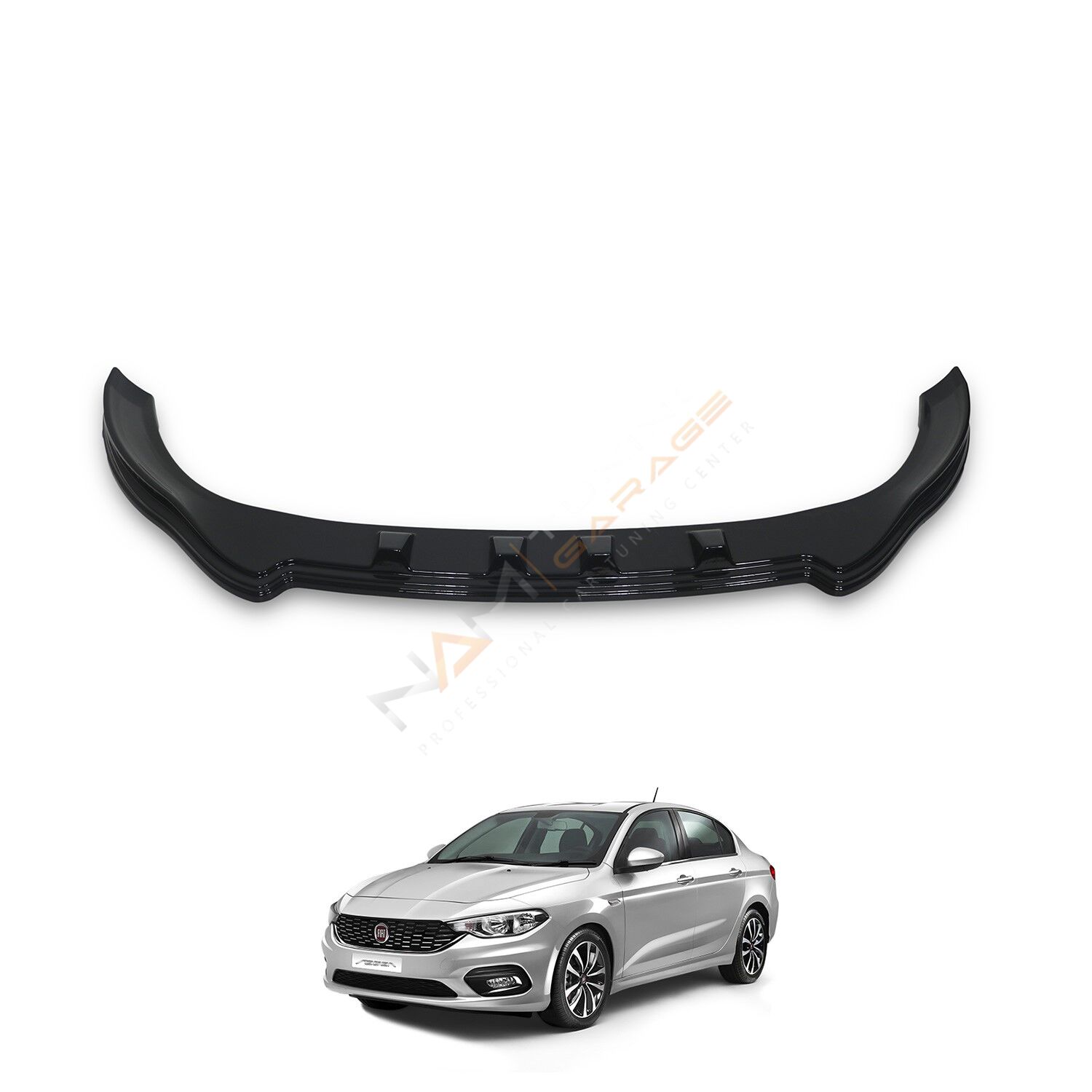 Fiat Egea Orjinal Ön Lip 2015+ Parlak Siyah