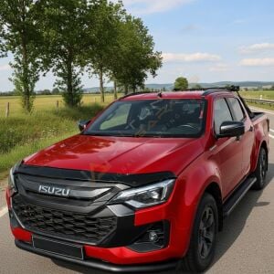 Isuzu Dmax Kaput Rüzgarlığı Maskesi 2024+ Parlak Siyah D-max