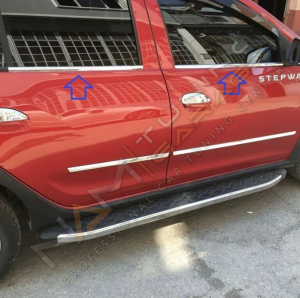 Dacia Stepway Krom Cam Çıtası 2013-2020 Paslanmaz Çelik