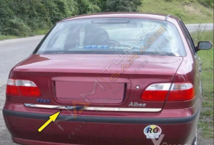 Fiat Albea Krom Bagaj Alt Çıta 2002-2010 Paslanmaz Çelik