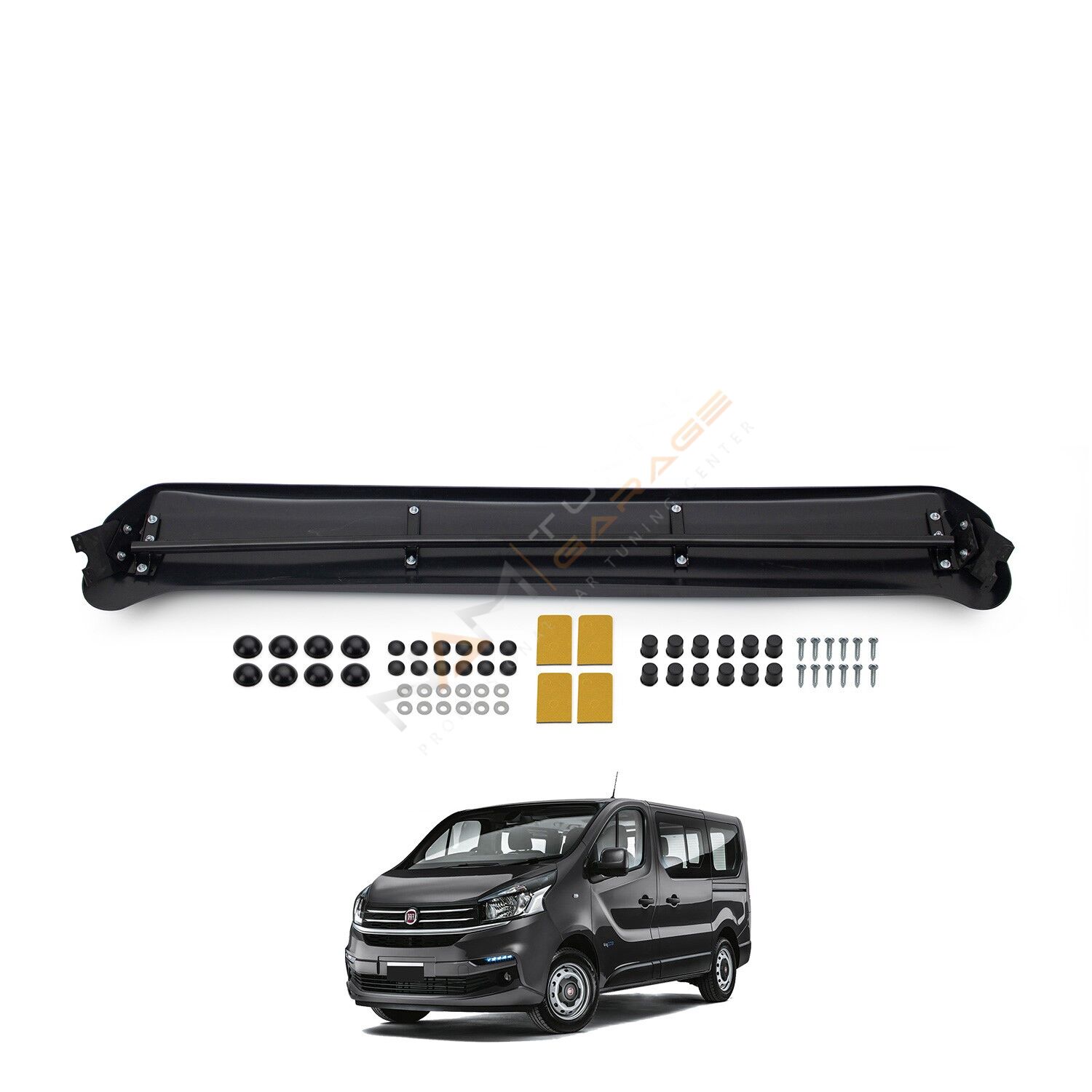 Fiat Talento Ön Cam Güneşliği 2016+ Parlak Siyah