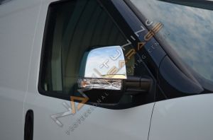 Fiat Doblo Krom Ayna Kapağı 2010-2021 Paslanmaz Çelik