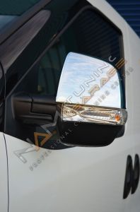 Fiat Doblo Krom Ayna Kapağı 2010-2021 Paslanmaz Çelik
