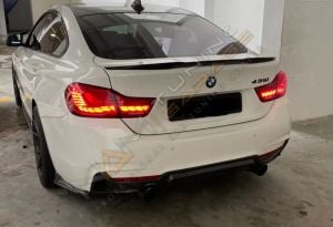 BMW F32 PSM Spoyler Yarasa Spoiler 2014-2020 Parlak Siyah