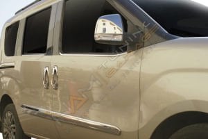 Fiat Doblo Krom Cam Çıtası 2010-2021 Paslanmaz Çelik