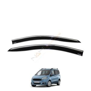 Ford Courier Kromlu Cam Rüzgarlığı 4 Parça 2014-2017