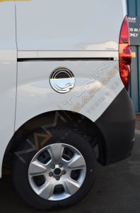Fiat Doblo Krom Depo Kapağı 2010-2021 Paslanmaz Çelik