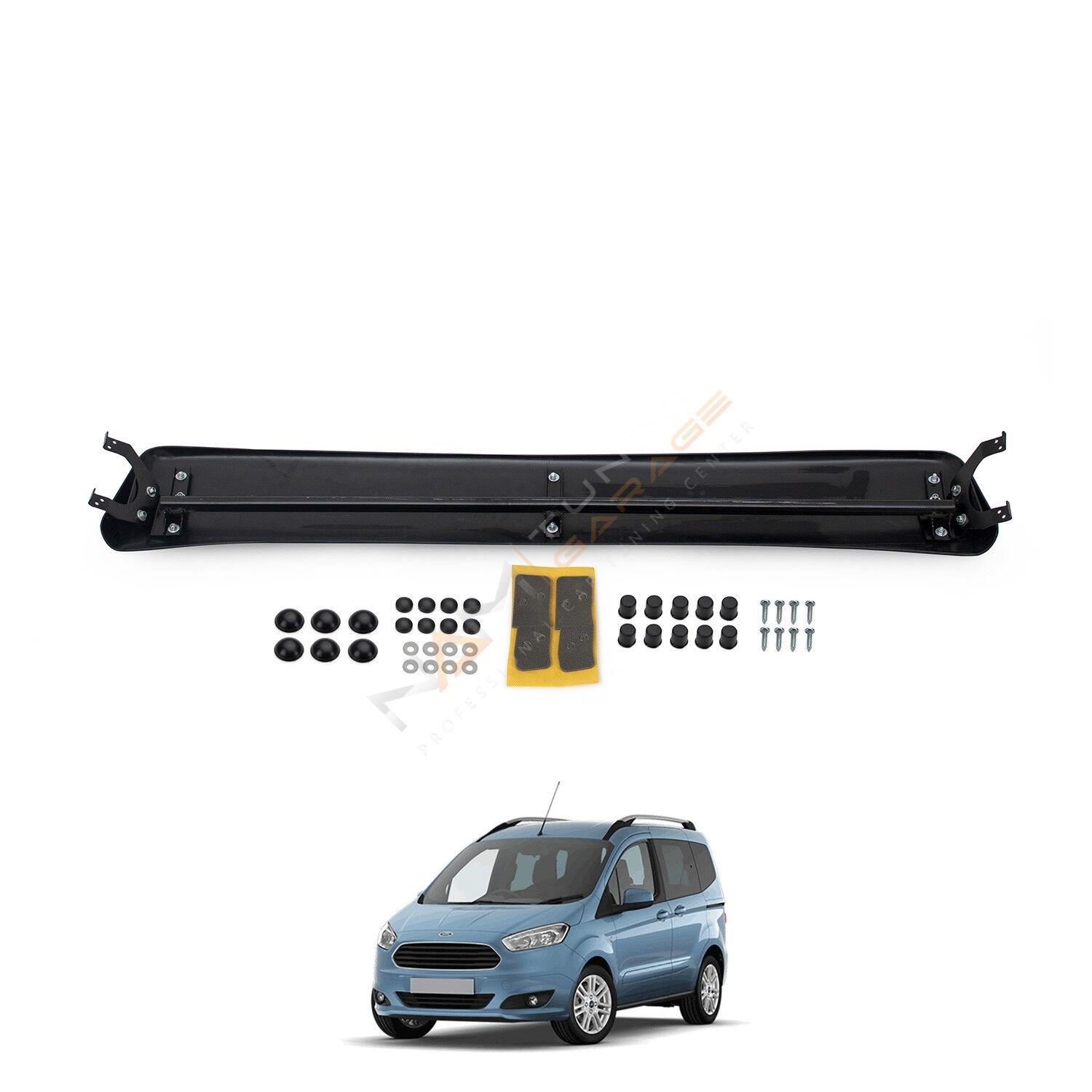 Ford Courier Ön Cam Güneşliği 2014-2017 Parlak Siyah