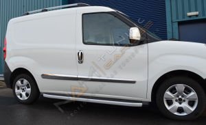 Fiat Doblo Kapı Kolu + Çerçeve 2010-2021 Paslanmaz Çelik 4 adet 8 parça