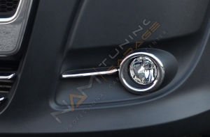 Fiat Doblo Sis Farı Çerçevesi 2010-2014 ABS Krom
