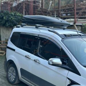 Ford Courier Kromlu Cam Rüzgarlığı 4 Parça 2018-2023