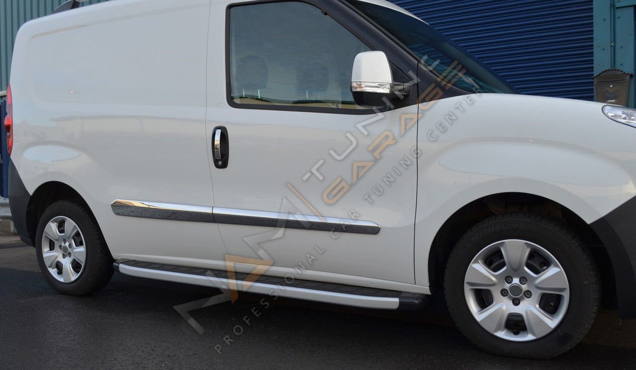 Fiat Doblo Krom Yan Kapı Çıtası 2010-2021 Paslanmaz Çelik