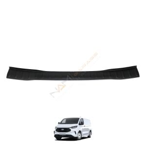 Ford Custom Arka Tampon Eşiği 2023+ Tampon Üstü Koruma Parlak / Mat Siyah