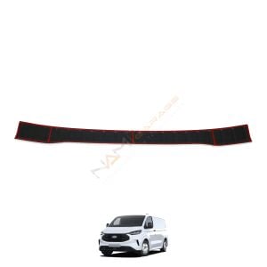 Ford Custom Arka Tampon Eşiği 2023+ Tampon Üstü Koruma Parlak / Mat Siyah