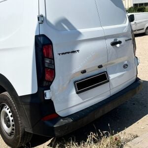 Ford Custom Arka Tampon Eşiği 2023+ Tampon Üstü Koruma Parlak / Mat Siyah