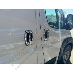 Fiat Ducato Kapı Kolu + Çerçeve 2006-2014 Paslanmaz Çelik 4 kapı 8 parça