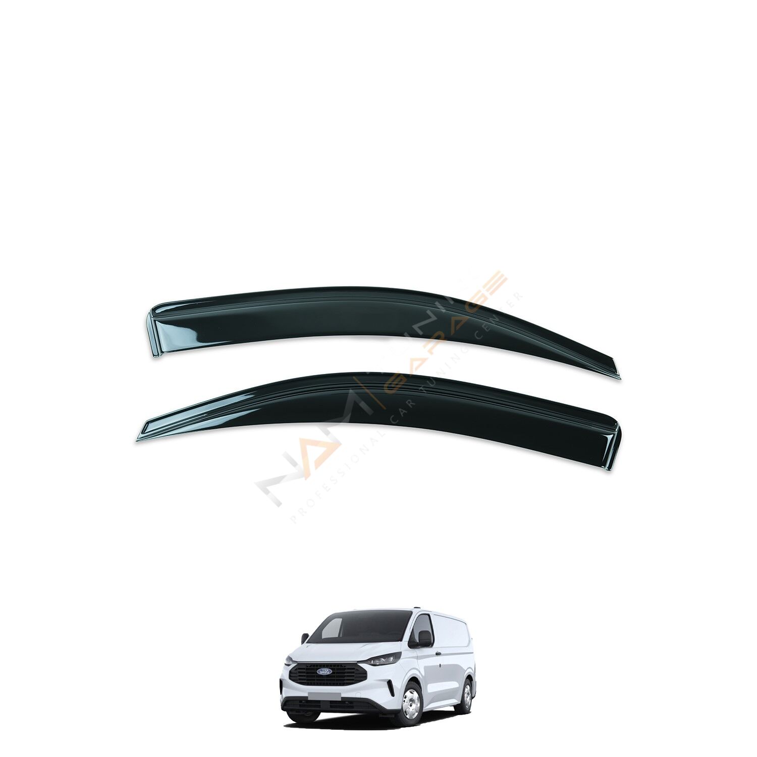 Ford Custom Cam Rüzgarlığı 2 Parça 2023+