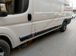 Fiat Ducato Krom Yan Kapı Çıtası 2006+ Paslanmaz Çelik
