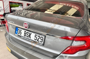 Fiat Egea Bagaj Çıtası 2015+ Sedan Krom Paslanmaz Çelik