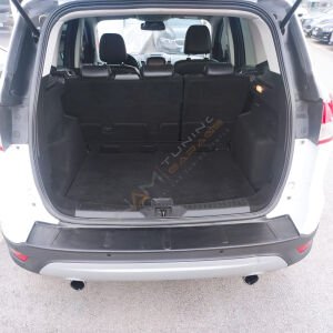 Ford Kuga Arka Tampon Eşiği 2013-2019 Tampon Üstü Koruma Parlak / Mat Siyah