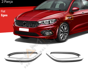 Fiat Egea Sinyal Çerçevesi 2015+ Krom Paslanmaz Çelik