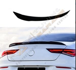 MERCEDES W118 CLA IÇIN UYUMLU CLA SERISI (2020+) SPOILER - PIANO BLACK