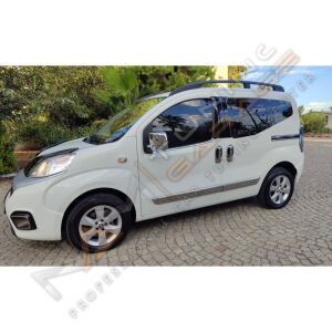 Fiat Fiorino Krom Cam Çıtası 2008- Paslanmaz Çelik 2 parça