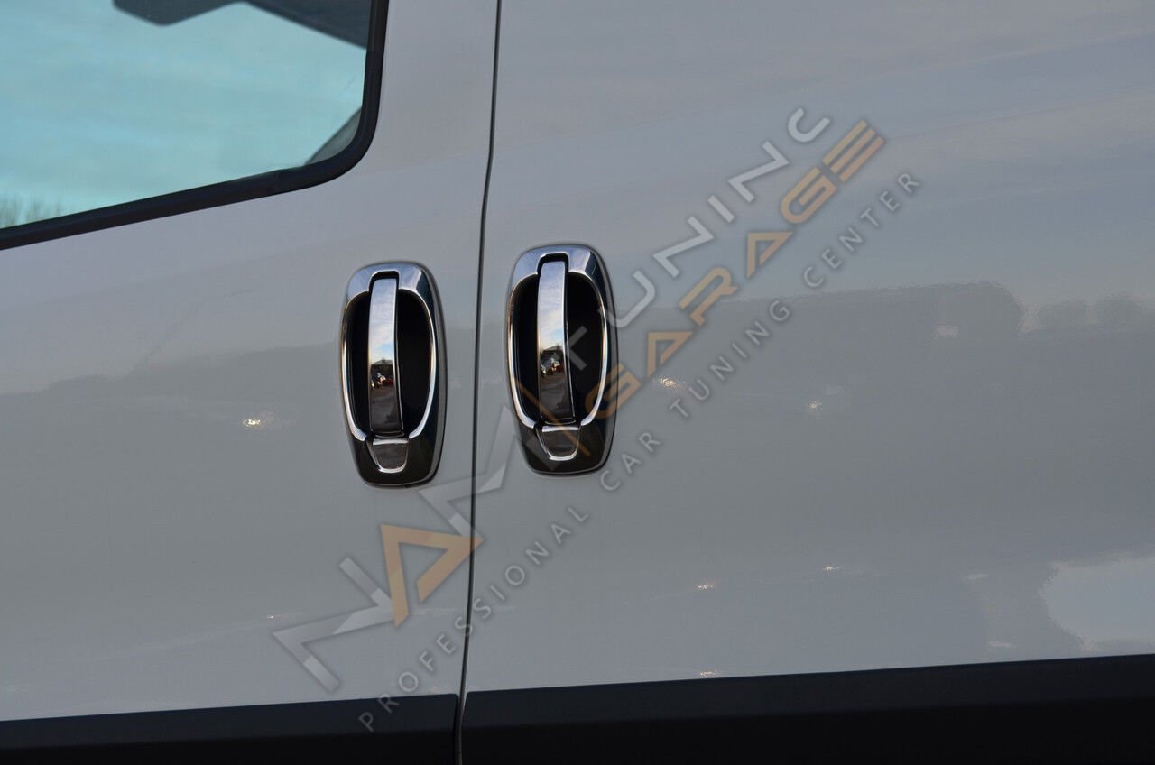Fiat Fiorino Kapı Kolu + Çerçeve 2008- Paslanmaz Çelik