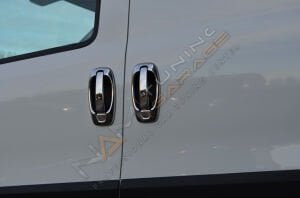 Fiat Fiorino Kapı Kolu + Çerçeve 2008- Paslanmaz Çelik